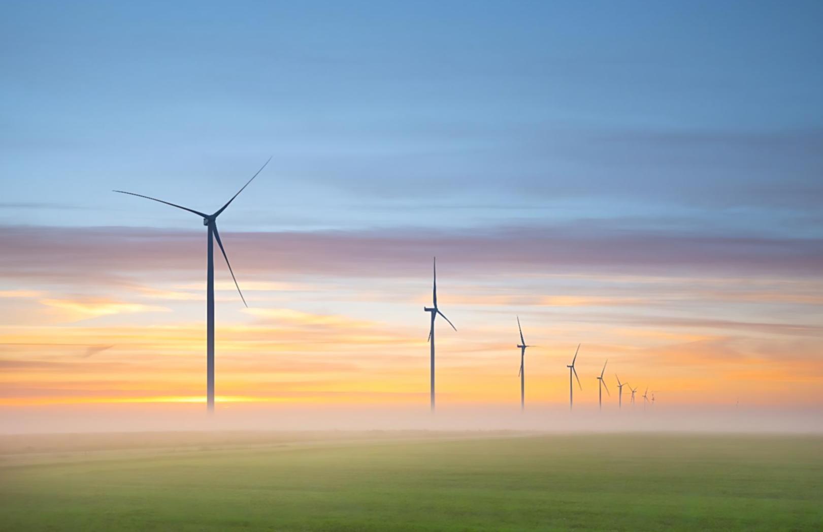 Énergie éolienne - Installation d'éoliennes modernes